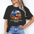 Women's Father Son Baseball Father's Day Unisex T-Shirt Women's Father Son Baseball Father's Day Unisex T-Shirt