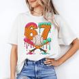67 Ice Cream Drip Baseball Number 67 Player 67th Birthday Unisex T-Shirt 67 Ice Cream Drip Baseball Number 67 Player 67th Birthday Unisex T-Shirt