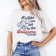 Take Me Out To The Ball Game Retro Peanuts Baseball Sports Unisex T-Shirt