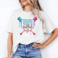 Baseball 50 Year Old Ice Cream Drip 50th Birthday Number 50 Unisex T-Shirt Baseball 50 Year Old Ice Cream Drip 50th Birthday Number 50 Unisex T-Shirt