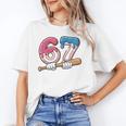 Baseball 67 Kids Ice Cream Drip Six Seven Youth Boys Unisex T-Shirt Baseball 67 Kids Ice Cream Drip Six Seven Youth Boys Unisex T-Shirt