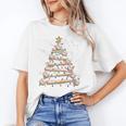 Baseball Christmas Tree Light Xmas Tees Boys Kids Men Unisex T-Shirt