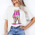 Baseball Ice Cream Drip Boys Glove Sprinkles Baseball Lover Unisex T-Shirt