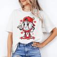 Baseball Ice Cream Valentine Dripping Game Day Men Boys Kids Unisex T-Shirt Baseball Ice Cream Valentine Dripping Game Day Men Boys Kids Unisex T-Shirt