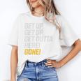 Baseball Player Get Up Get Outta Here Gone Home Run Unisex T-Shirt