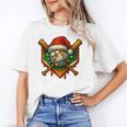 Baseball Xmas Christmas Baseball Ice Cream Drip Boys Unisex T-Shirt