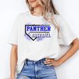 Blue Panther Baseball Home Plate Game Day Mascot Panther Unisex T-Shirt Blue Panther Baseball Home Plate Game Day Mascot Panther Unisex T-Shirt