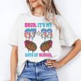 Bruh Its My 67 33 Day Of School Baseball Boys Kids 100th Day Unisex T-Shirt
