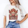 Chinese New Year 2026 Fire Horse Celebration Raglan Baseball Tee Unisex T-Shirt