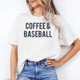 Coffee And Baseball Unisex T-Shirt