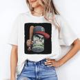 Cool Dollar Bill Guy With Cap And Baseball Costume Premium Tri-Blend Unisex T-Shirt