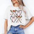 Coquette Bow XOXO Baseball Lover Heart Valentine Game Day Unisex T-Shirt Coquette Bow XOXO Baseball Lover Heart Valentine Game Day Unisex T-Shirt