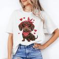 Dachshund Valentines Day Wiener Dog Lover Weenie Heart Raglan Baseball Tee Unisex T-Shirt Dachshund Valentines Day Wiener Dog Lover Weenie Heart Raglan Baseball Tee Unisex T-Shirt