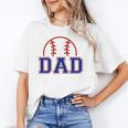 Dad Of Rookie 1st Birthday Baseball Boy Family Matching Unisex T-Shirt