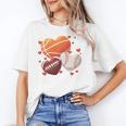 Football Basketball Baseball Heart Valentine Boys Men Kid Unisex T-Shirt Football Basketball Baseball Heart Valentine Boys Men Kid Unisex T-Shirt