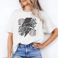 Game Day Baseball Retro Checkered Baseball Unisex T-Shirt