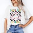 Game Day Vibes Softball Baseball Groovy Game Day Girls Women Unisex T-Shirt