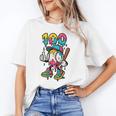 Ice Cream Drip Baseball Party 100 Days Of School Teacher Unisex T-Shirt Ice Cream Drip Baseball Party 100 Days Of School Teacher Unisex T-Shirt