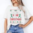 I’Ll Be Home For Christmas Baseball Ugly Sweater Art Unisex T-Shirt I’Ll Be Home For Christmas Baseball Ugly Sweater Art Unisex T-Shirt