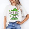 Kids Boys Happy St Patricks Day Kids Baseball Ice Cream Drip Unisex T-Shirt