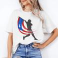 Puerto Rico Baseball Flag Player Boricua Heritage Sports Unisex T-Shirt Puerto Rico Baseball Flag Player Boricua Heritage Sports Unisex T-Shirt