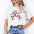 Santa Playing Baseball Catcher Merry Christmas Sport Player Unisex T-Shirt Santa Playing Baseball Catcher Merry Christmas Sport Player Unisex T-Shirt