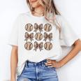Soccer Bow Game Day Baseball Coquette Bow Women Girls Unisex T-Shirt Soccer Bow Game Day Baseball Coquette Bow Women Girls Unisex T-Shirt