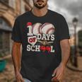 100 Days Of School Baseball 100th Day Of School Kids Teacher Unisex T-Shirt