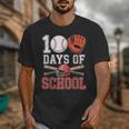 100 Days Of School Baseball Player Teacher Student Unisex T-Shirt 100 Days Of School Baseball Player Teacher Student Unisex T-Shirt