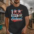 100 Days Of School Boys Baseball Drip 100th Day Dabbing Ball Unisex T-Shirt 100 Days Of School Boys Baseball Drip 100th Day Dabbing Ball Unisex T-Shirt