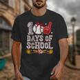 100 Days Of School Cute Bow Baseball Boy Girl Teacher Unisex T-Shirt