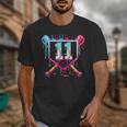 11th Birthday Boys Baseball Ice Cream Drip Boys Baseball Unisex T-Shirt 11th Birthday Boys Baseball Ice Cream Drip Boys Baseball Unisex T-Shirt