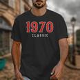 55 Year Old 1970 Classic Baseball Fan 55th Birthday Unisex T-Shirt 55 Year Old 1970 Classic Baseball Fan 55th Birthday Unisex T-Shirt
