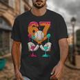 6 7 Ice Cream Drip Baseball Number 67 Player Boy Girl Kids Unisex T-Shirt
