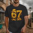 67 Brain Rot Meme Baseball Ice Cream Drip For Kids & Teens Unisex T-Shirt 67 Brain Rot Meme Baseball Ice Cream Drip For Kids & Teens Unisex T-Shirt