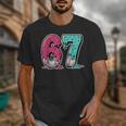 67 Ice Cream Drip Baseball Gen Alpha Slang Six Seven Meme Unisex T-Shirt 67 Ice Cream Drip Baseball Gen Alpha Slang Six Seven Meme Unisex T-Shirt