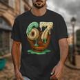 67 Ice Cream Drip Six Seven Baseball Unisex T-Shirt