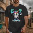 67 Meme Six Seven Meme Baseball Dapping Ice Cream Drip Unisex T-Shirt 67 Meme Six Seven Meme Baseball Dapping Ice Cream Drip Unisex T-Shirt