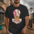 67 Tee Baseball Creamy Dripping Graphic Sixty-Seven Clothes Unisex T-Shirt