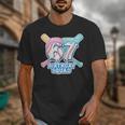 67th Birthday Squad Baseball Ice Cream Drip Birthday Squad Unisex T-Shirt 67th Birthday Squad Baseball Ice Cream Drip Birthday Squad Unisex T-Shirt