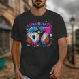 7th Birthday I Was 6 Now I'm 7 Baseball Ice Cream Drip Unisex T-Shirt 7th Birthday I Was 6 Now I'm 7 Baseball Ice Cream Drip Unisex T-Shirt