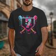 7th Birthday Boys Baseball Ice Cream Drip Boys Baseball Unisex T-Shirt 7th Birthday Boys Baseball Ice Cream Drip Boys Baseball Unisex T-Shirt