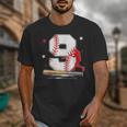 9 Years Old Baseball Birthday Boy 9th Bday Party Unisex T-Shirt 9 Years Old Baseball Birthday Boy 9th Bday Party Unisex T-Shirt