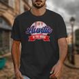 Auntie Rookie Of Year 1st Birthday Baseball Theme Matching Unisex T-Shirt Auntie Rookie Of Year 1st Birthday Baseball Theme Matching Unisex T-Shirt