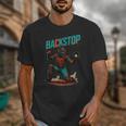 Backstop Catcher Baseball Graphic Unisex T-Shirt Backstop Catcher Baseball Graphic Unisex T-Shirt