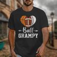 Ball Grampy Basketball Football Baseball Player Unisex T-Shirt
