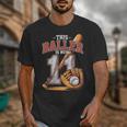 This Baller Is Now 11 Year Baseball Player 11th Birthday Boy Unisex T-Shirt