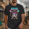 Baseball 10 Year Old Ice Cream Drip 10th Birthday Boy Player Unisex T-Shirt Baseball 10 Year Old Ice Cream Drip 10th Birthday Boy Player Unisex T-Shirt