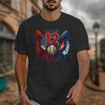 Baseball 12 Year Old Splash Drip 12th Birthday Boy Number 12 Unisex T-Shirt Baseball 12 Year Old Splash Drip 12th Birthday Boy Number 12 Unisex T-Shirt