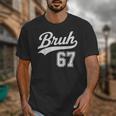 Baseball 6 7 Bruh Number 67 Six Seven Meme Boys Kids Unisex T-Shirt Baseball 6 7 Bruh Number 67 Six Seven Meme Boys Kids Unisex T-Shirt